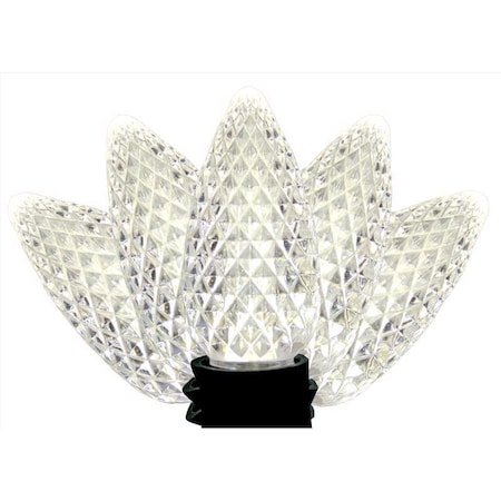 Celebrations Celebrations Platinum LED C9 Pure White 25 ct String Christmas Lights 25 ft. C925FPWA